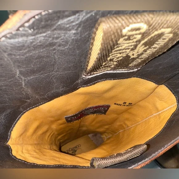 Old Gringo Brown Leather Elina Ganado Boots | W's Size 8 - Picture 8 of 8